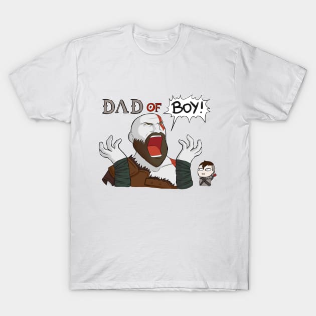 Dad of Boy T-Shirt by Hayde